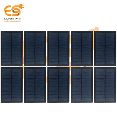 152.3mm x95mm 6V 300mAh Rectangle Shaped Polycrystalline Mini Epoxy Solar Panels Pack of 10